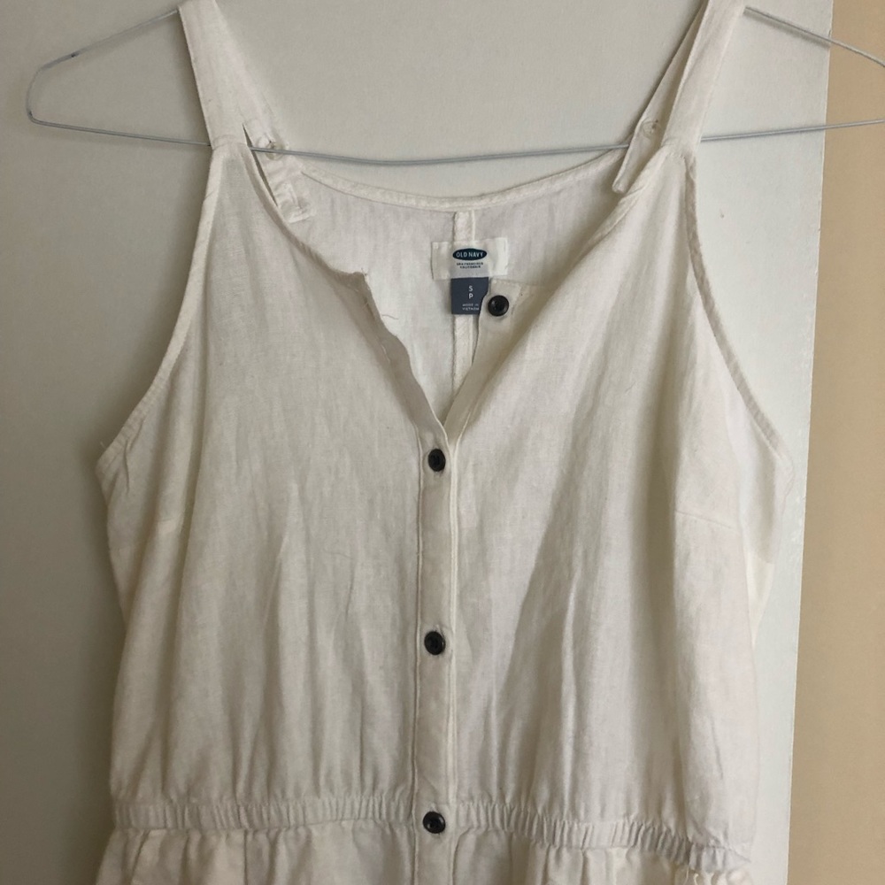 White old navy dress